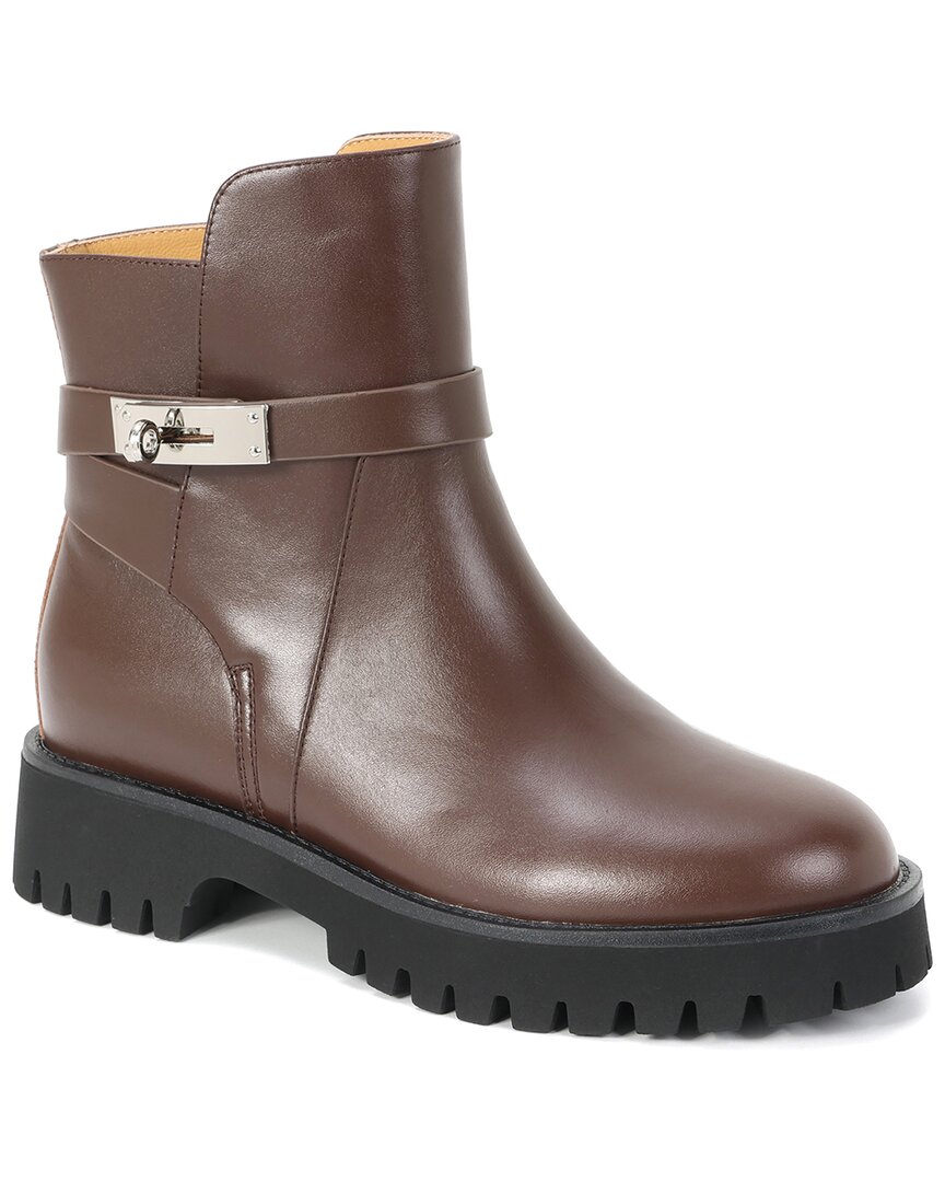 Tiffany & Fred Paris Bootie In Brown