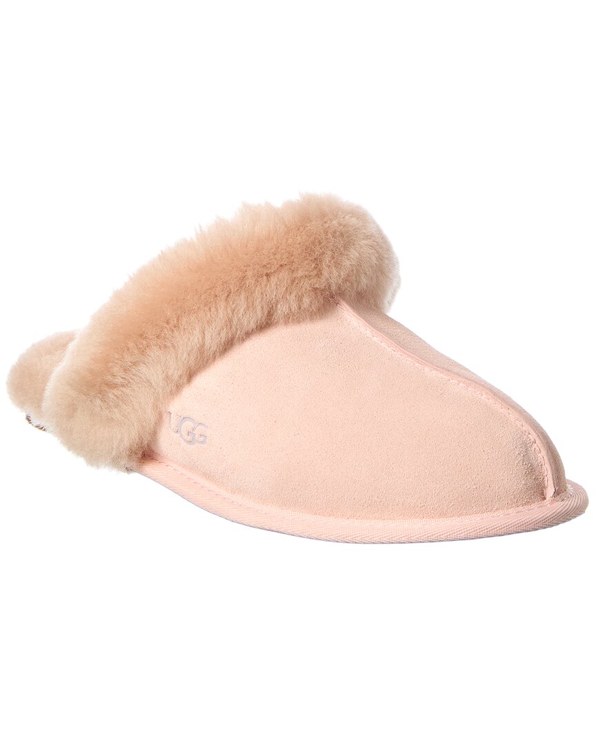 Ugg Scuffette Ii Suede & Shearling Slipper In Pink