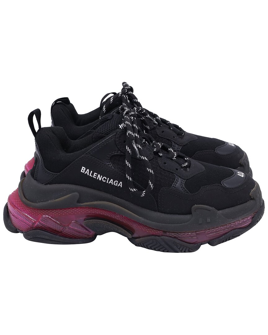 Balenciaga Polyester Triple S Clear Sneaker (authentic Pre-loved) In Multi