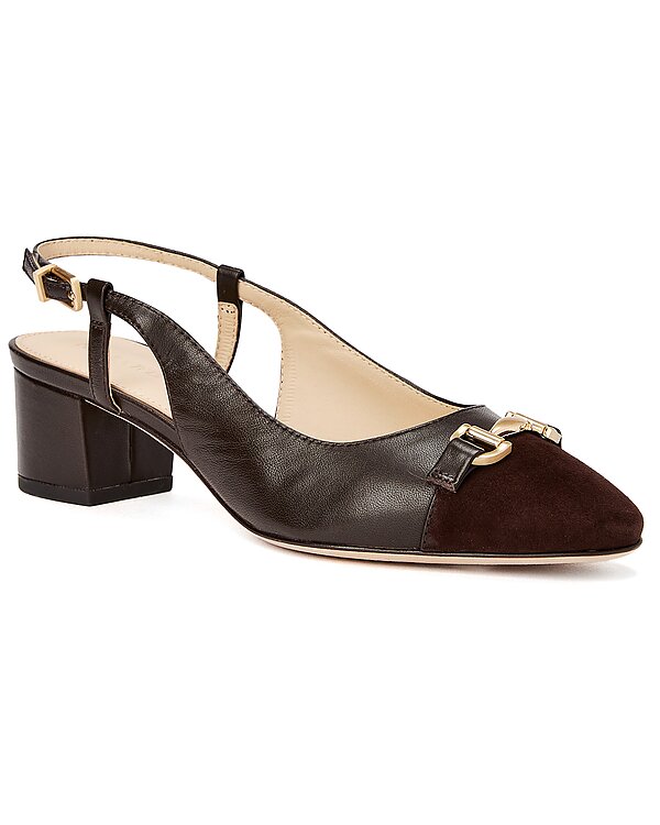 J.McLaughlin Agyness Leather & Suede Pump