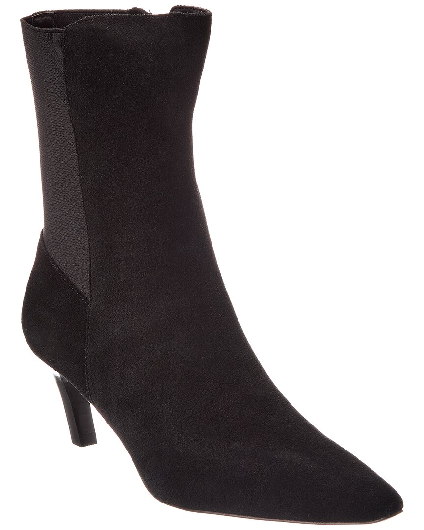 Dune London Orlai Suede Boot In Black