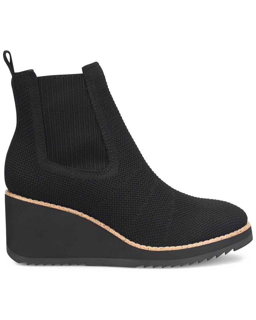 Söfft Eiley Platform Wedge Chelsea Boot In Black