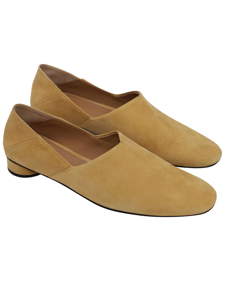 The Row Women's Suede Noelle Collapsible-heel Loafer (authentic Pre-loved) In Multi