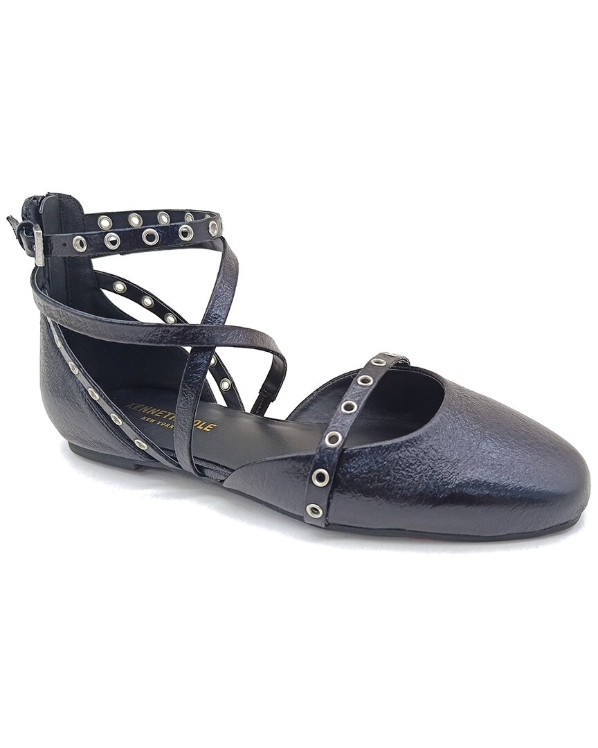 Kenneth Cole New York Mason Flat In Blue