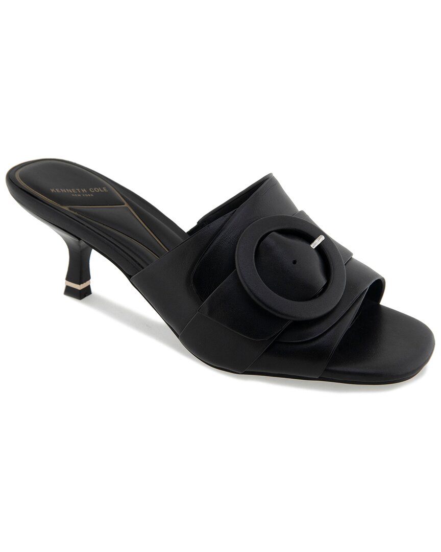 Kenneth Cole New York Valentina Leather Sandal In Black