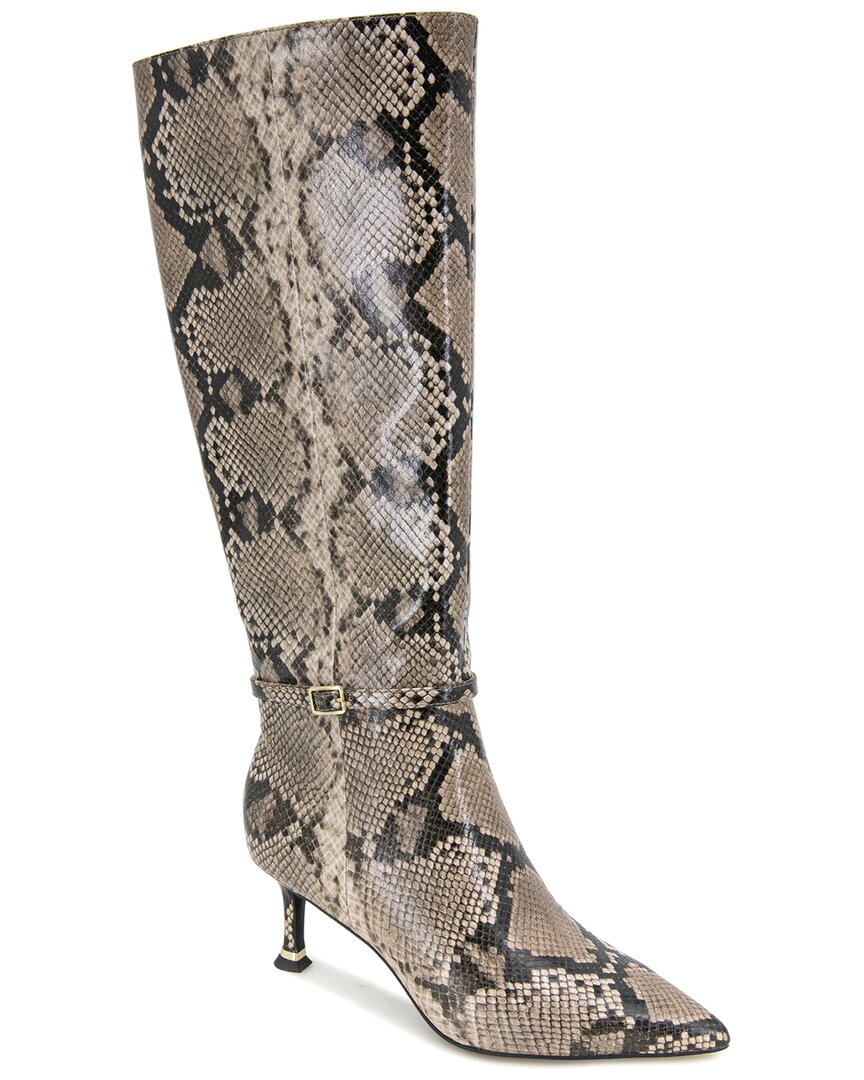 Kenneth Cole New York Utah Snake Boot In Animal Print