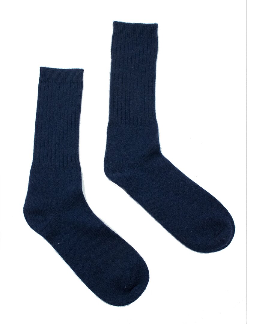 Portolano Ankle Socks In Navy
