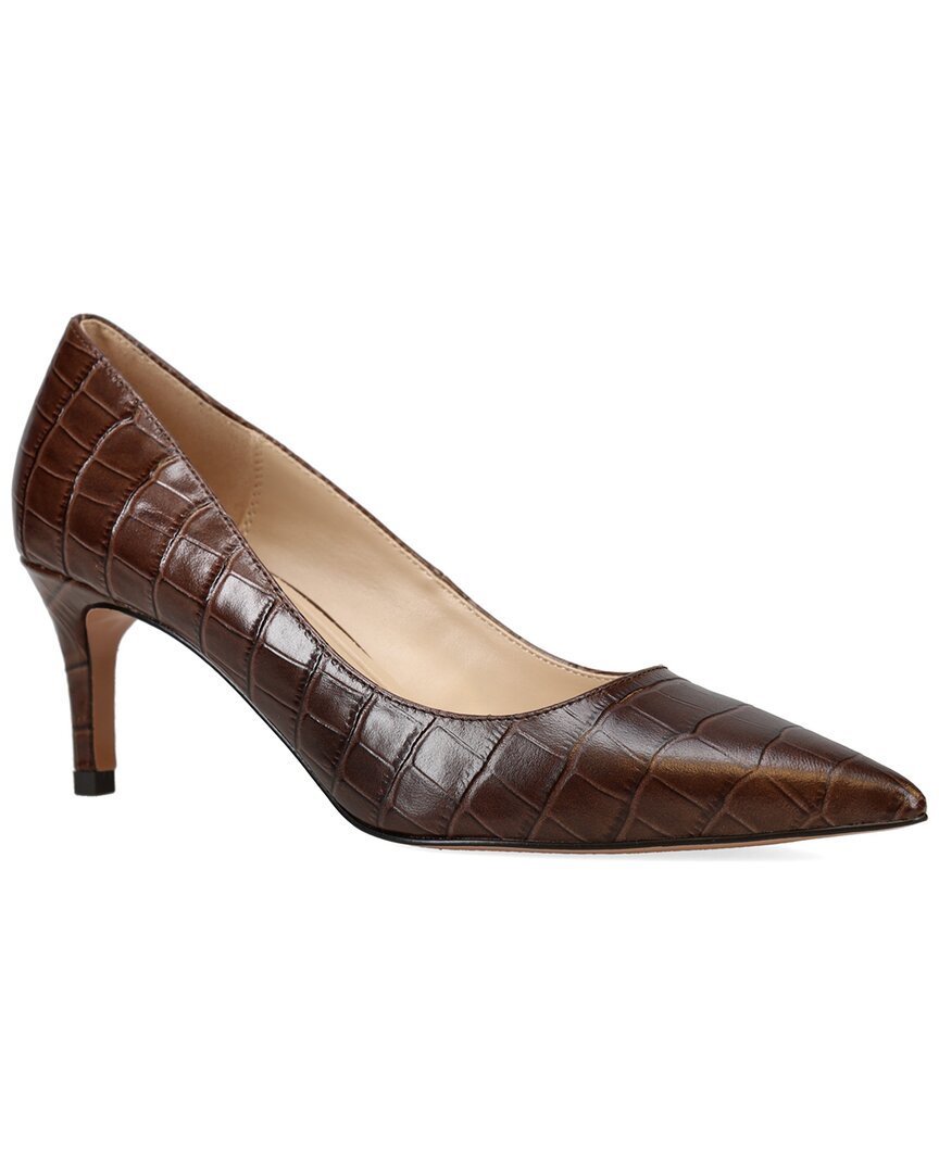 Pelle Moda Lailoni Leather Pump In Brown