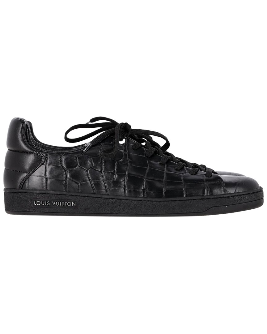 Pre-owned Louis Vuitton Women's Leather Frontrow Sneaker (authentic Pre-loved)