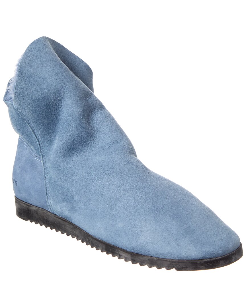 Arche Baosha Suede Bootie In Blue