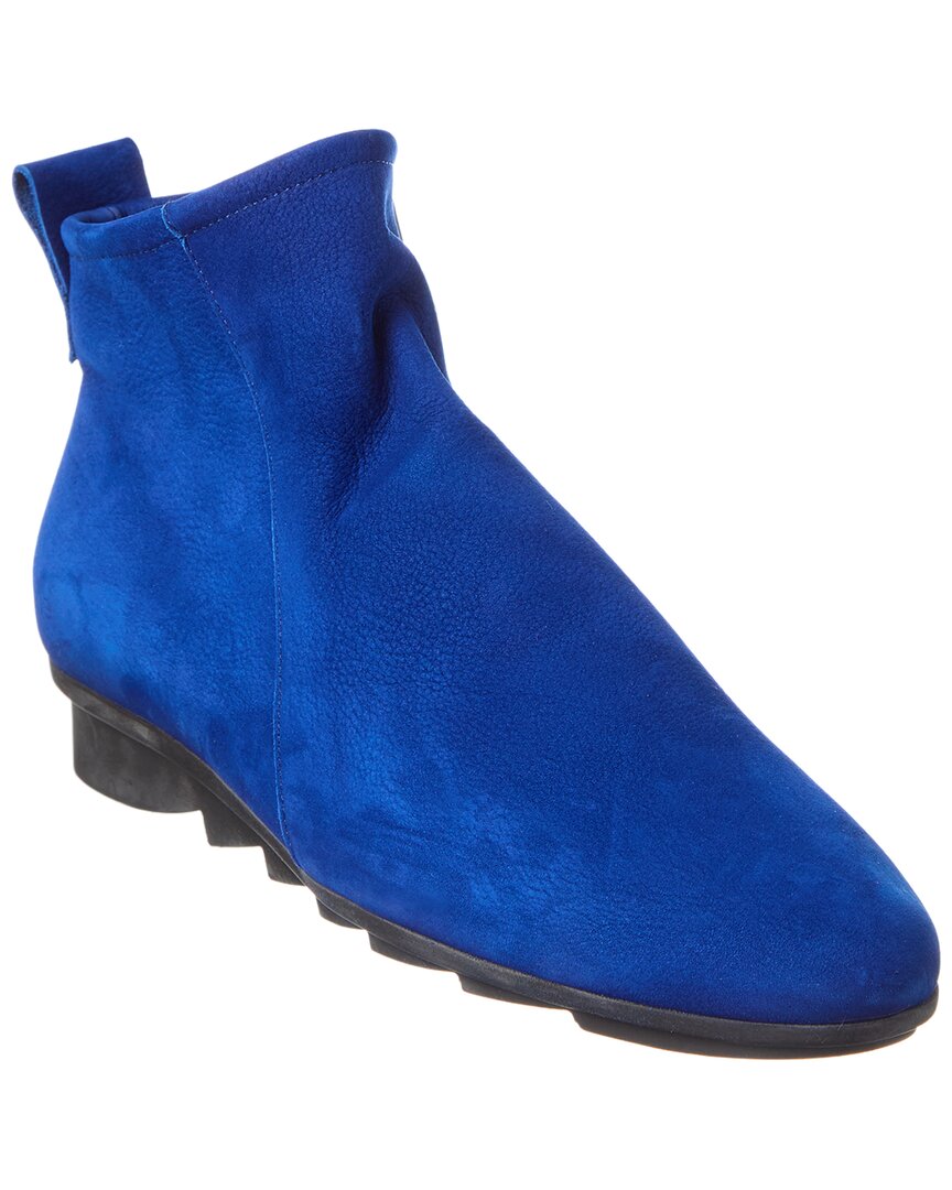 Arche Bibiki Leather Bootie In Blue