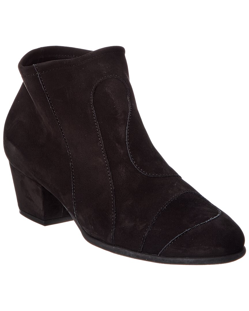 Arche Malray Suede Boot In Black