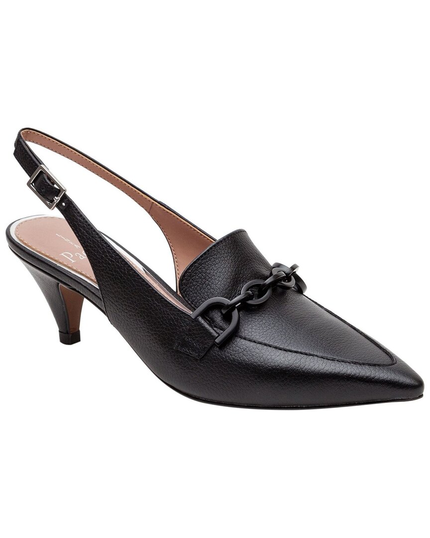 Linea Paolo Cassie Leather Pump In Animal Print