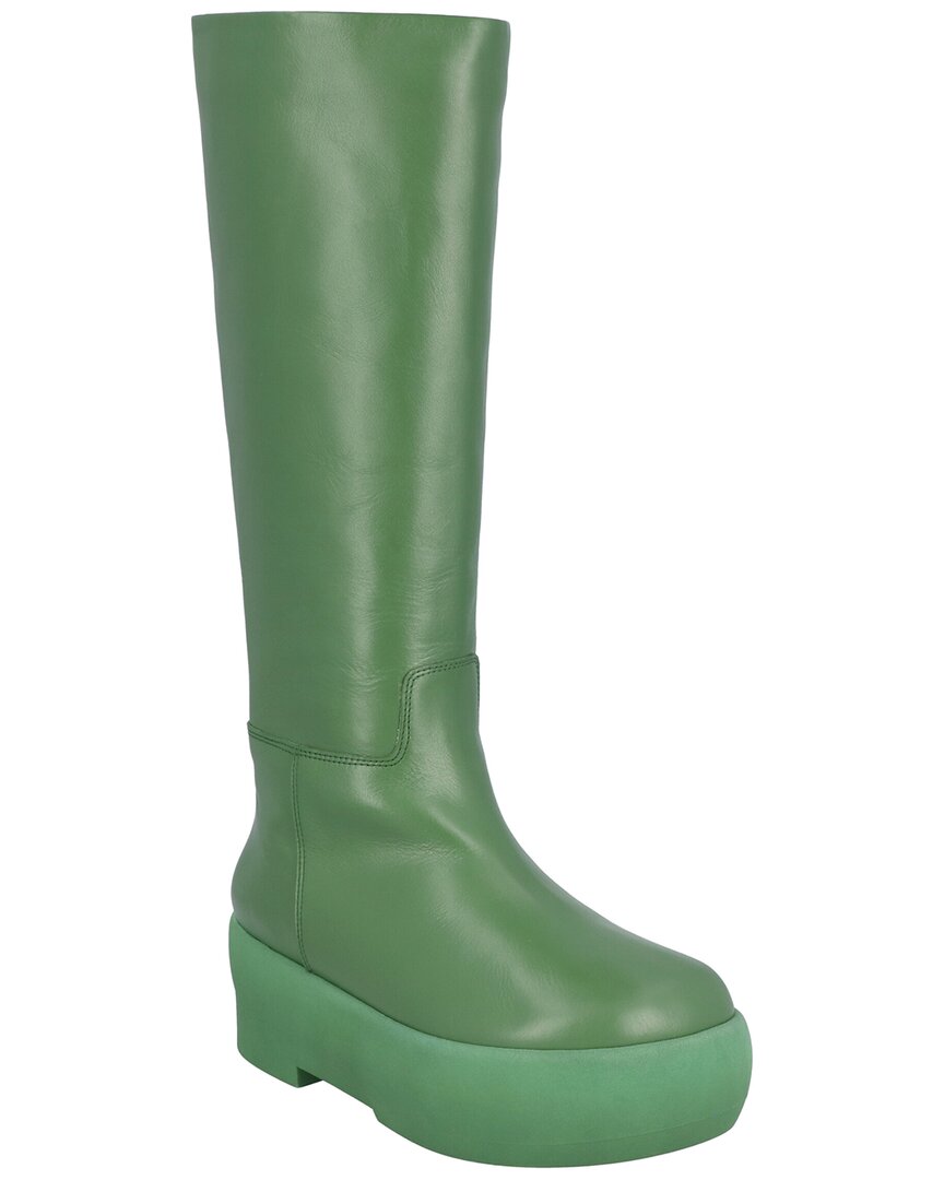 Shop Gia Borghini X Pernille Teisbaek Gia16 Leather Boot