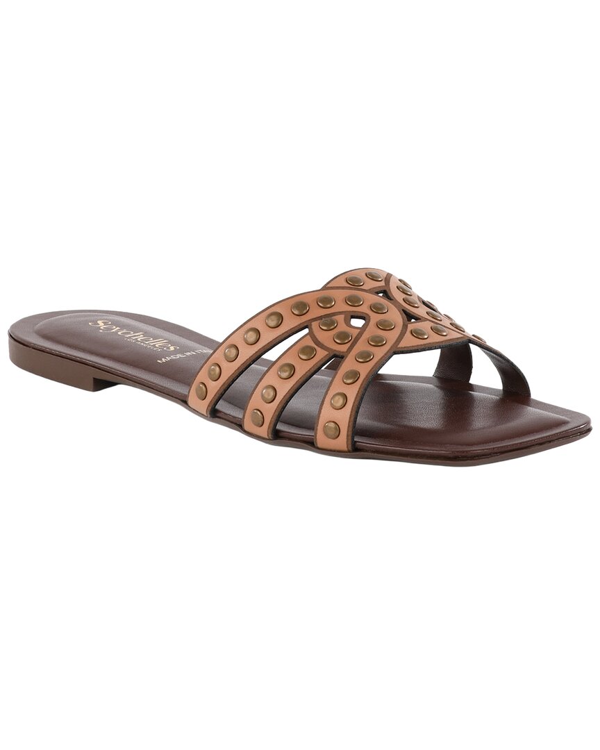 Seychelles Leather Sandal In Beige