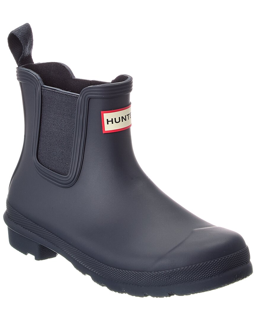 Hunter Original Chelsea Boot In Blue