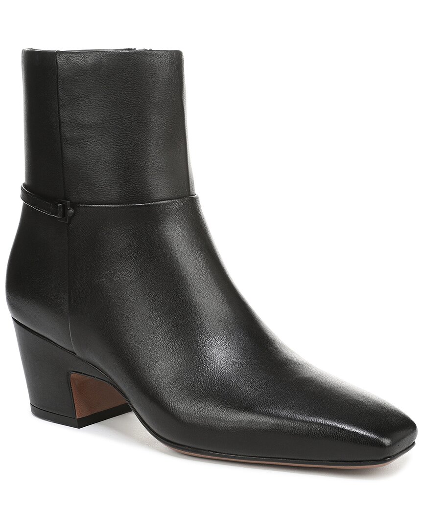 Franco Sarto L-saydie Leather Bootie In Black