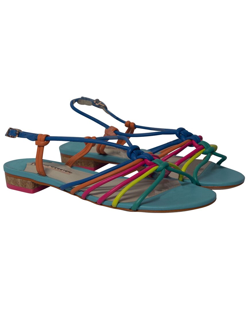 Sophia Webster Women's Leather Rainbow Strappy Sandal