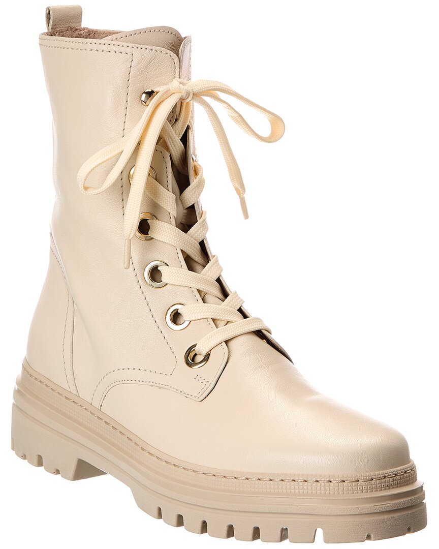 Gabor Leather Chukka Boot In Neutral