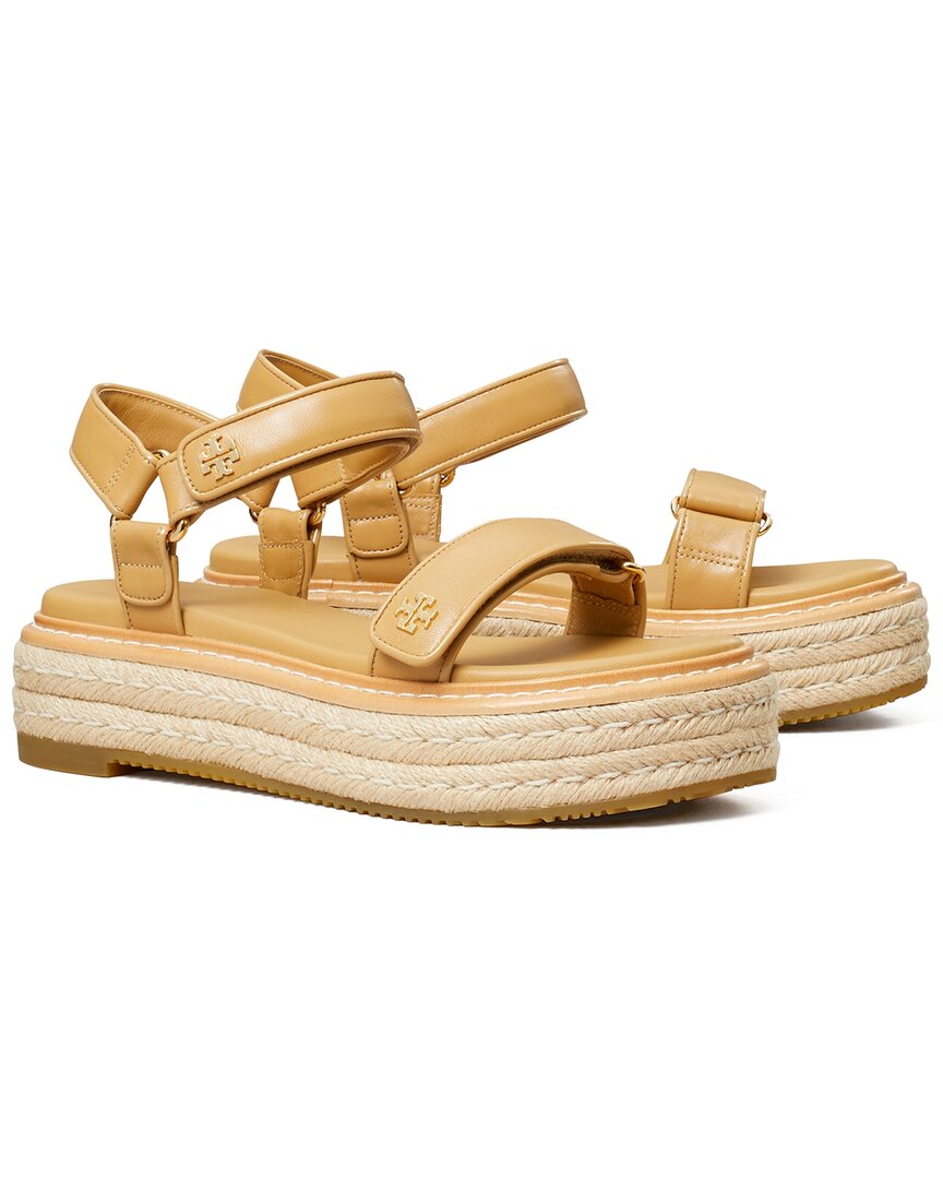 Tory Burch Espadrille Leather Sport Sandal