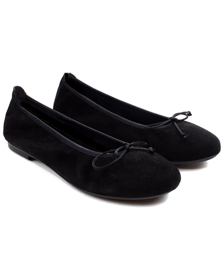 Menina Step Sofia Flat In Black