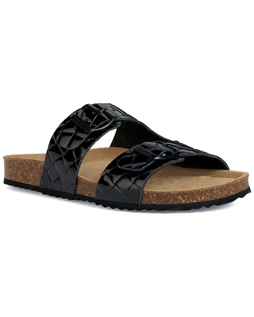 Shop Geox Brionia L Leather Sandal