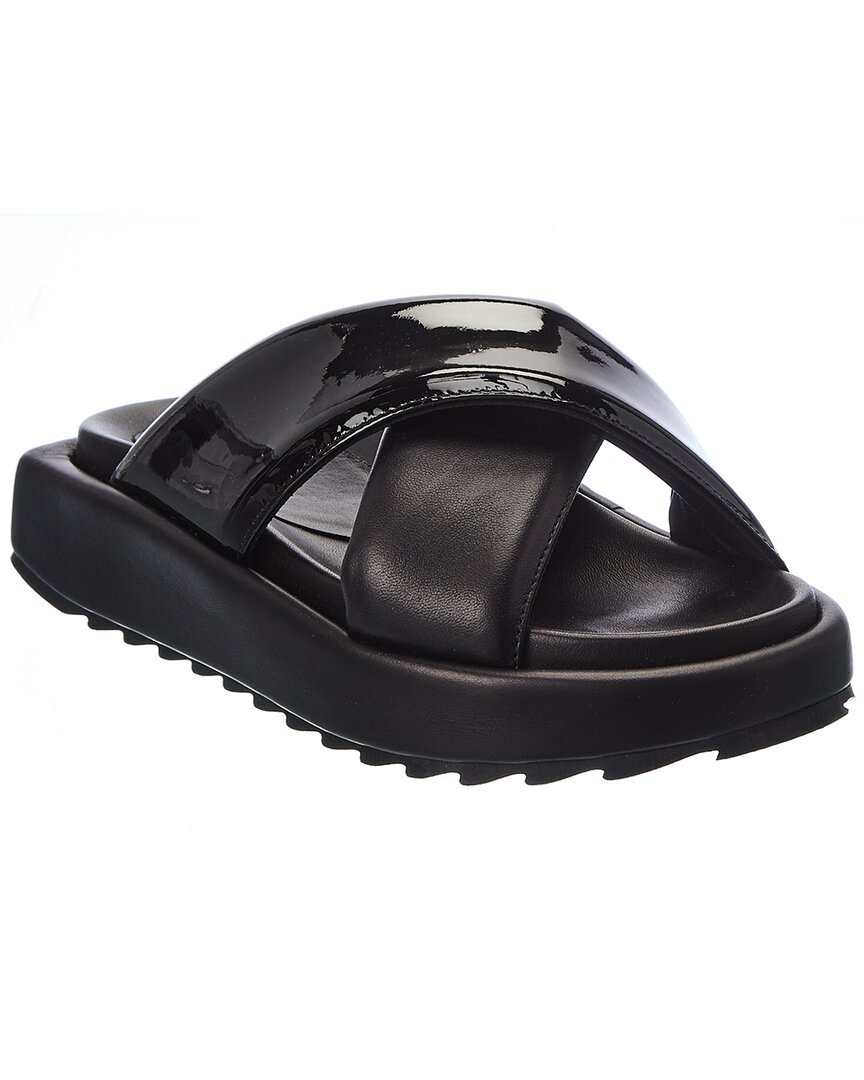 サンダル・ミュール Gia Borghini Black Leather Platform Sandals Gia Borghini Leather Platform Sandal Women's Black 36 | eBay