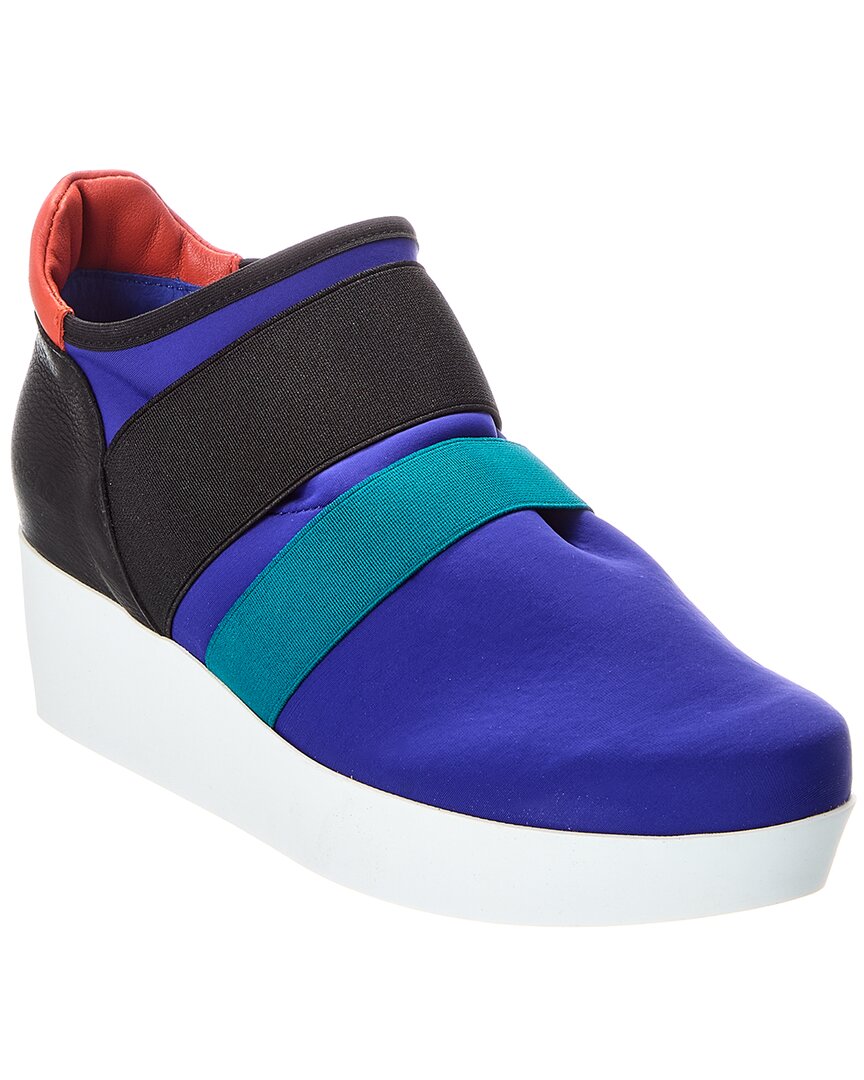 Arche Fujame Leather Sneaker In Black