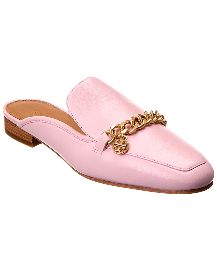 Shop Tory Burch Mini Benton Leather Loafer In Pink