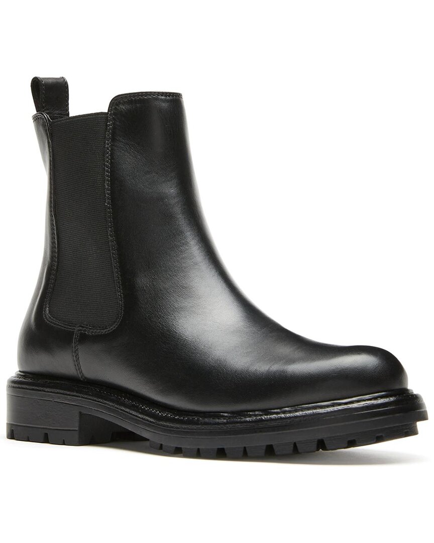 La Canadienne Wake City Dry™ Waterproof Leather Bootie In Black