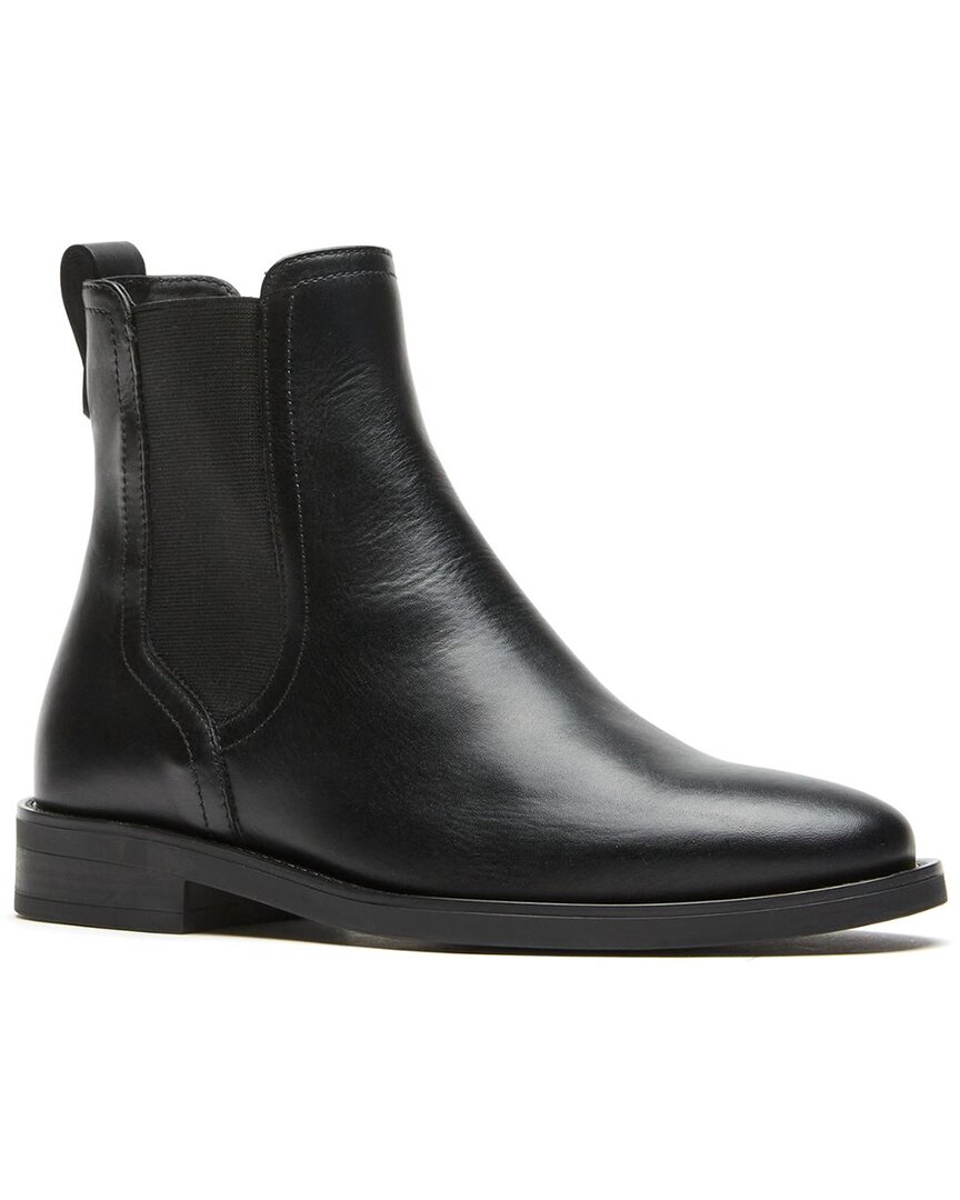La Canadienne Westside City Dry™ Waterproof Leather Bootie In Black