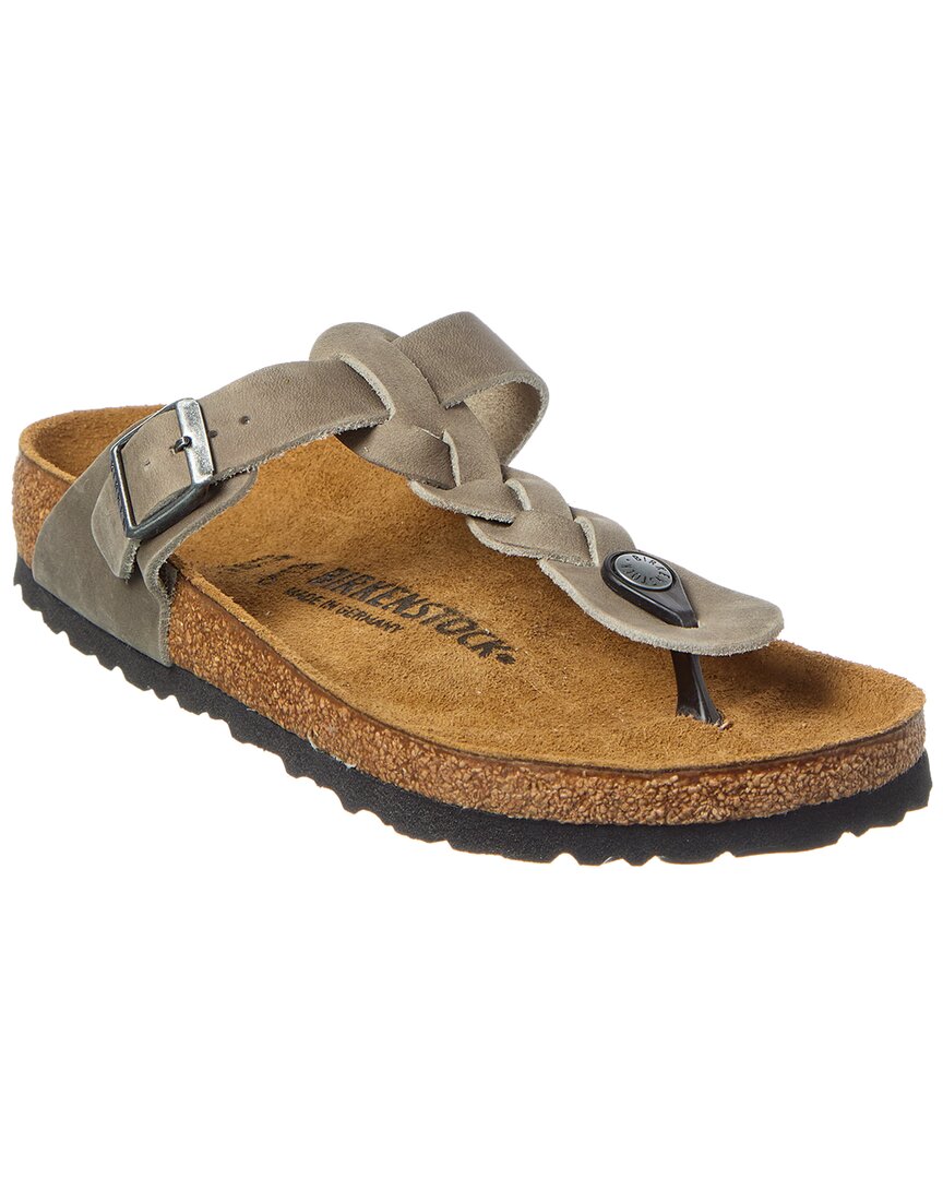 Birkenstock Gizeh Braided Oiled Leather Sandal