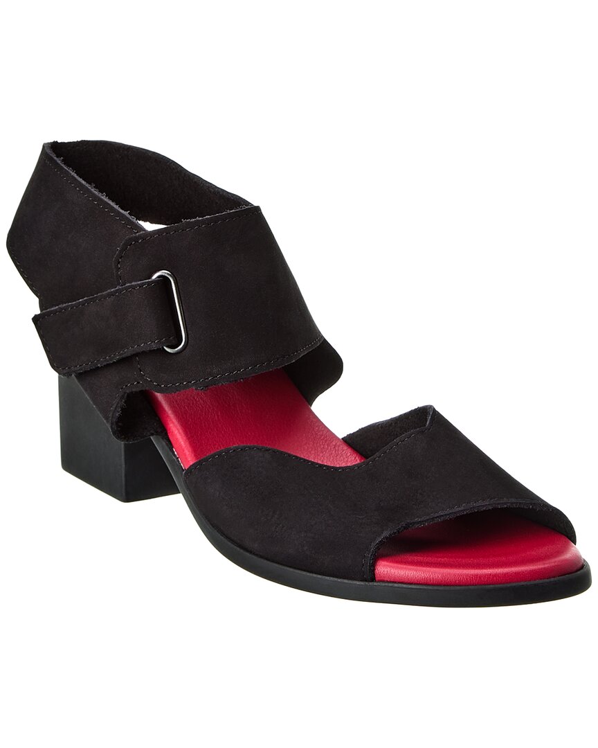 Arche Vayoni Suede Sandal In Black