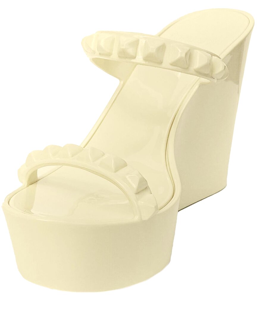 Carmen Sol Tonino Wedge In Yellow