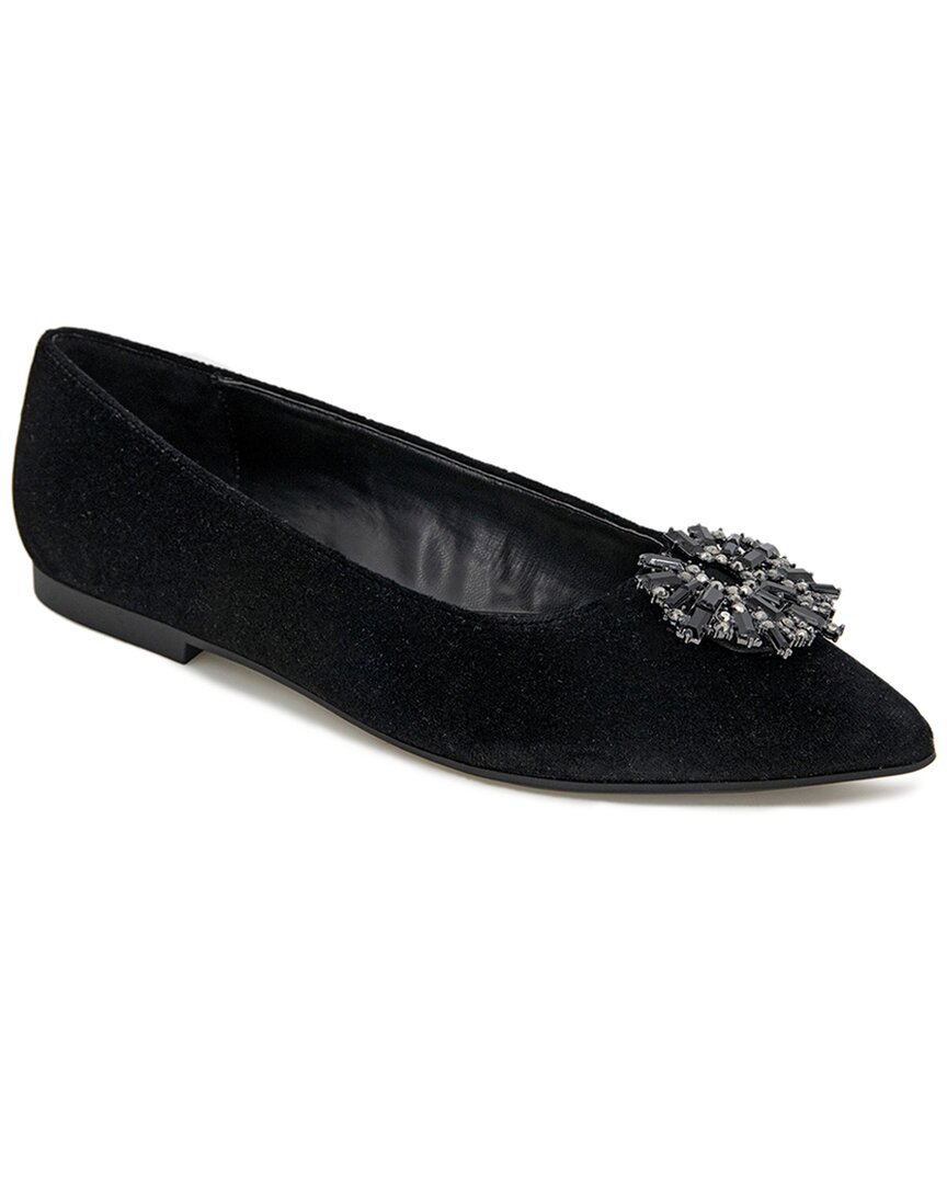 Kenneth Cole Women's Gaya Starburst Pointed Toe Flats In Black