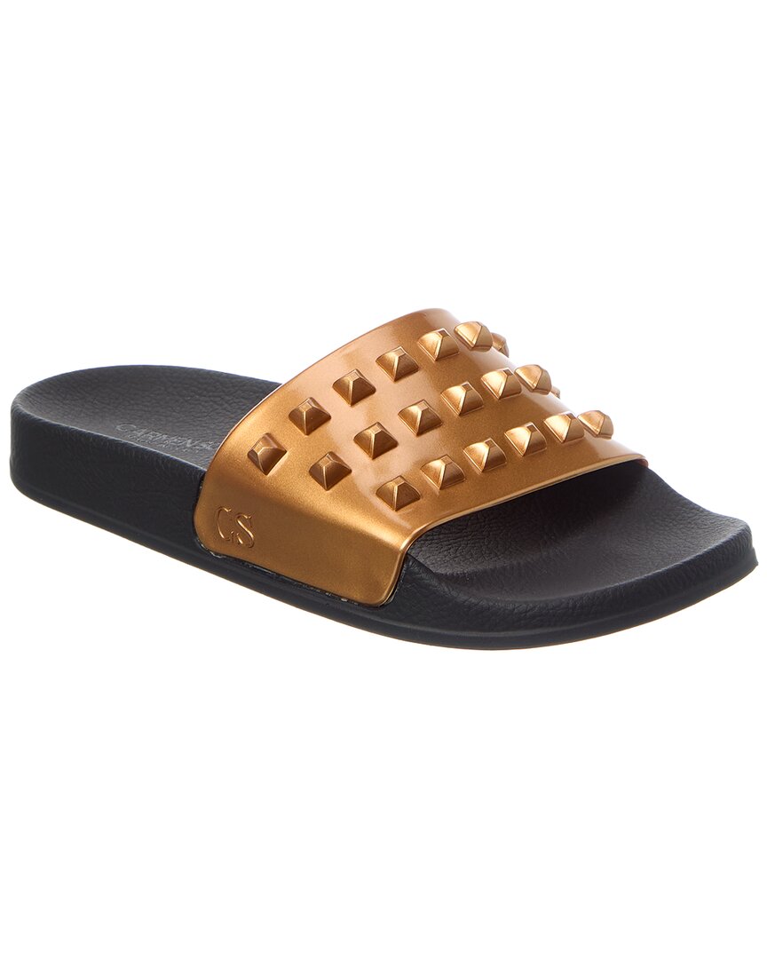 Carmen Sol Franco Sandal In Rose Gold