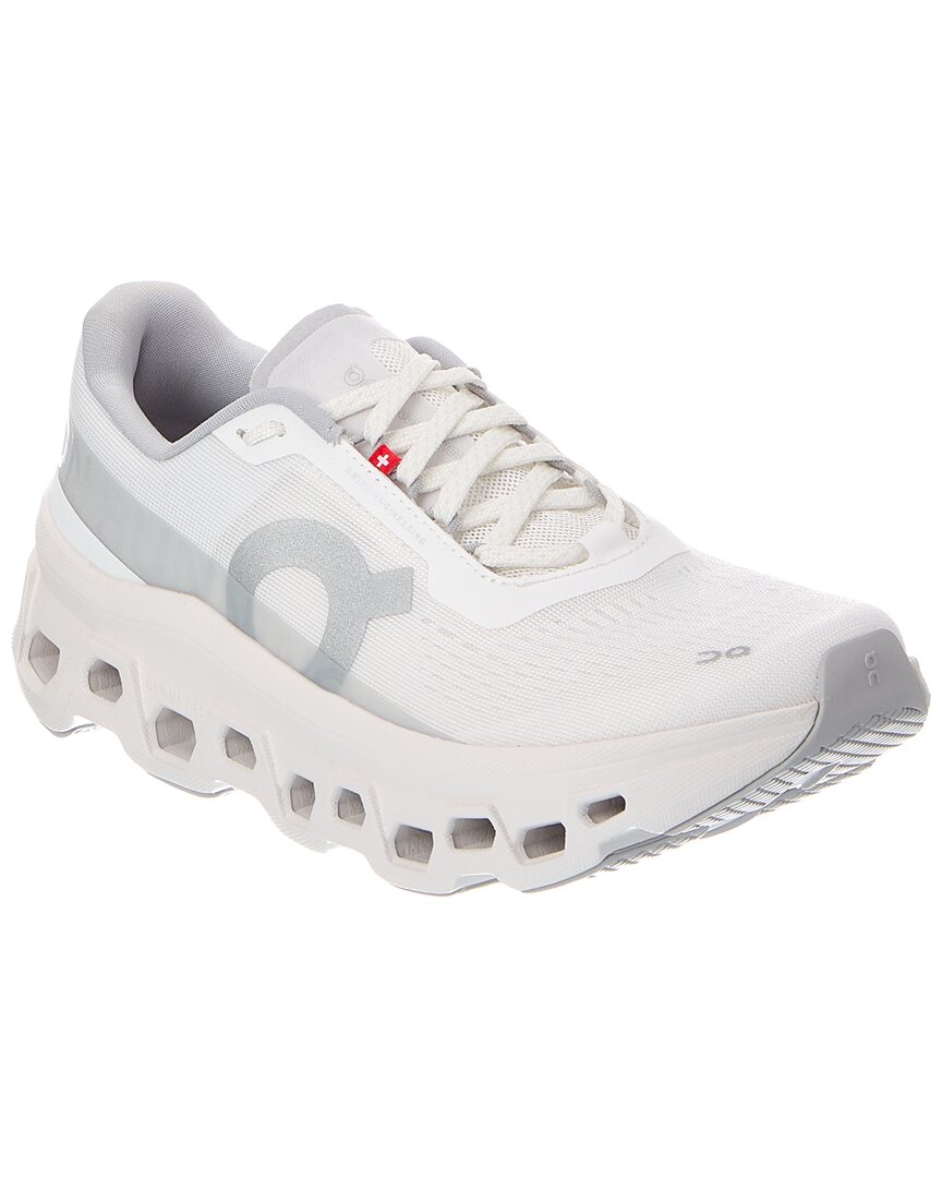 On Running White Cloudmonster 1 Canvas Sneaker