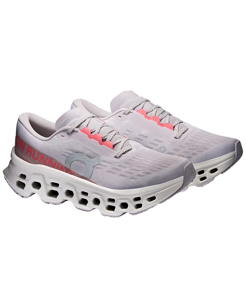 On Running Ivory Cloudmonster 3 Sneaker
