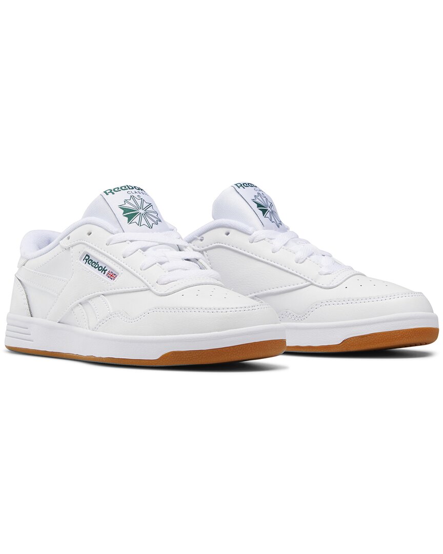 Reebok Classic Club C 85 Trainers In White Leather With Gum Sole