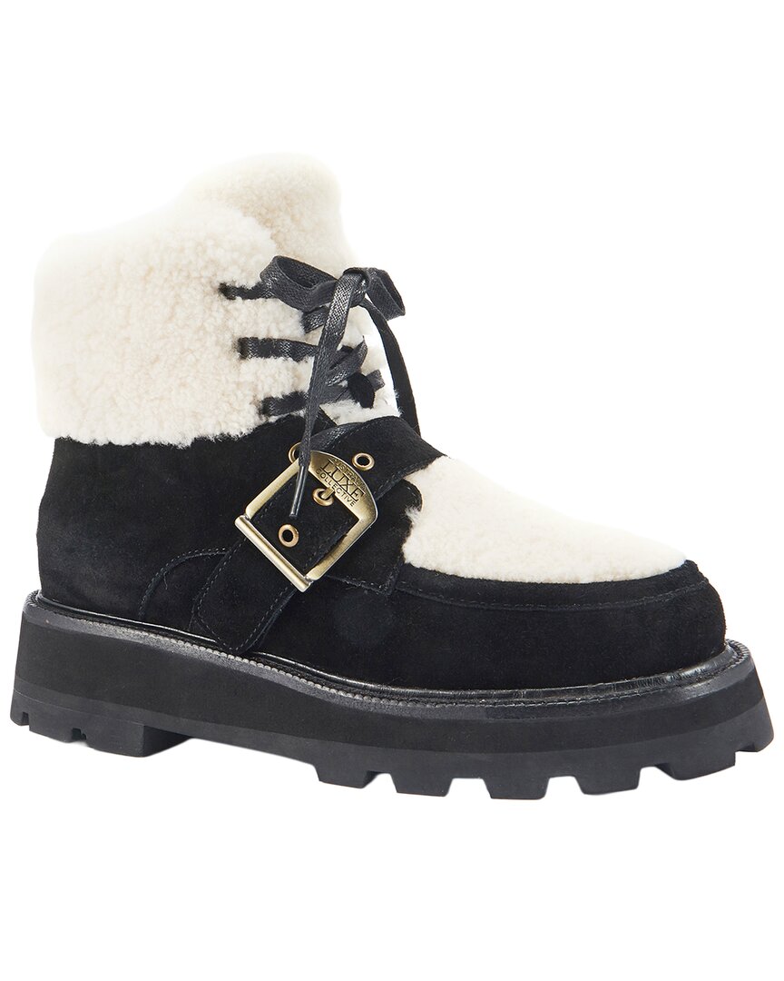 Australia Luxe Collective Todos Suede Boot In Black