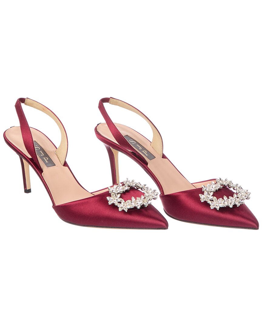 Sjp By Sarah Jessica Parker Edith 70 Satin Slingba