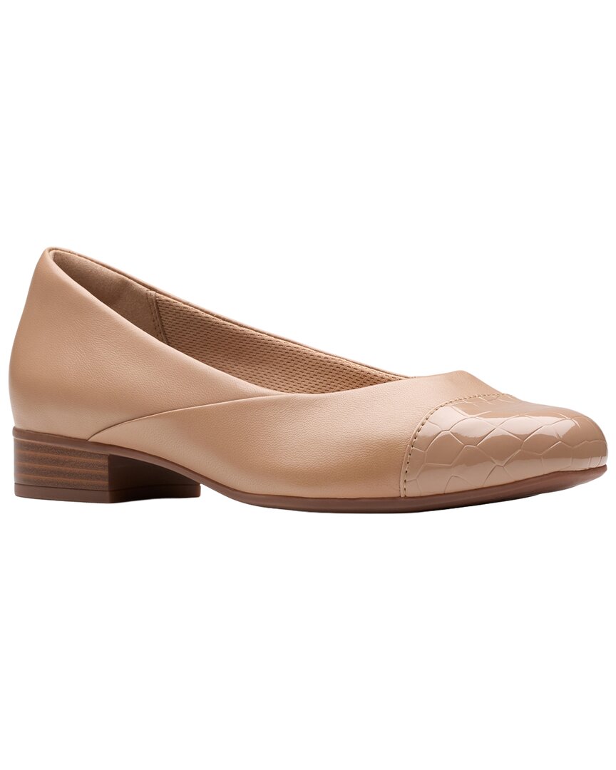 Clarks Collection Natalyn Dusk Leather Pump In Neutral