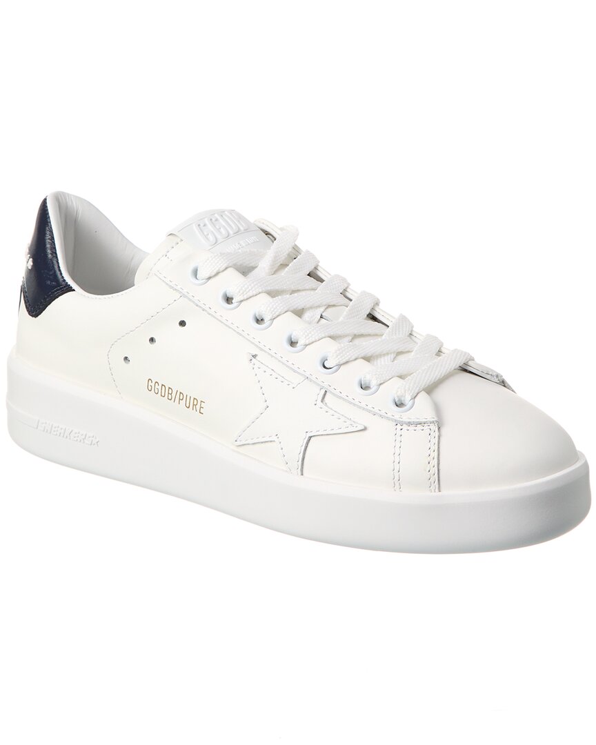 Golden Goose Pure Star Leather Sneaker In White