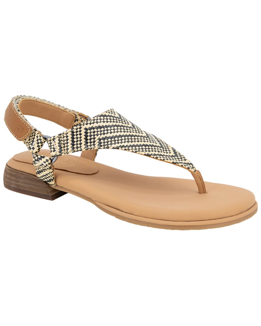 Gentle Souls By Kenneth Cole Holly Raffia Sandal In Multi