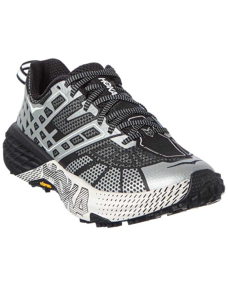 HOKA HOKA U SPEED 2 TS LEATHER & CANVAS SNEAKER