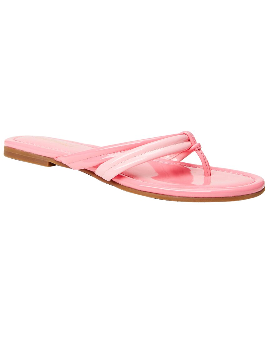 J.mclaughlin Caitlin Patent Sandal In Pink