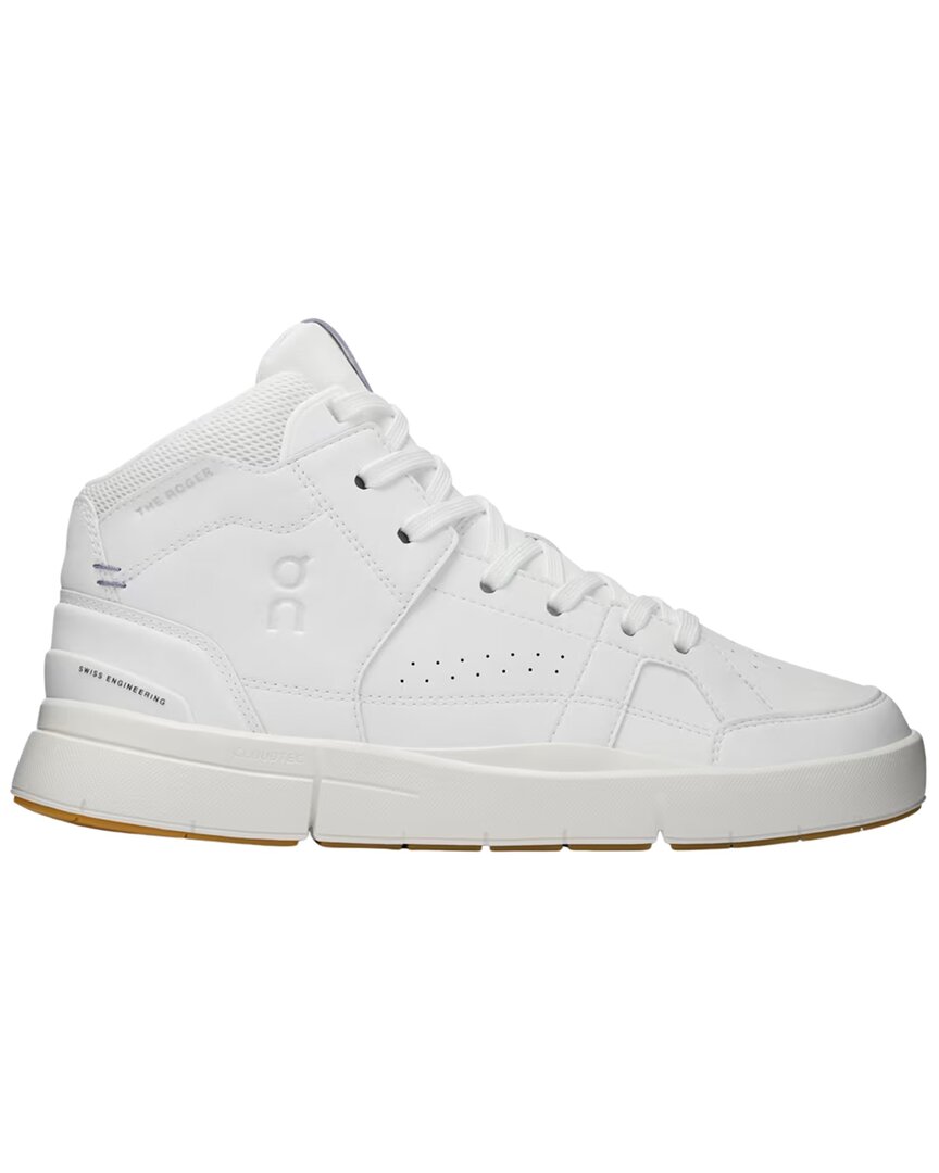 On Running The Roger Clubhouse Sneaker In White