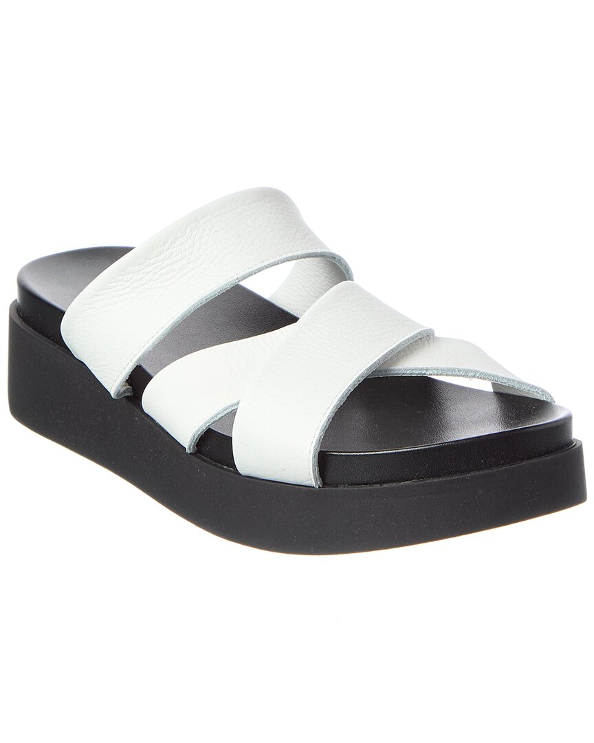 Arche Myakan Leather Flat In White