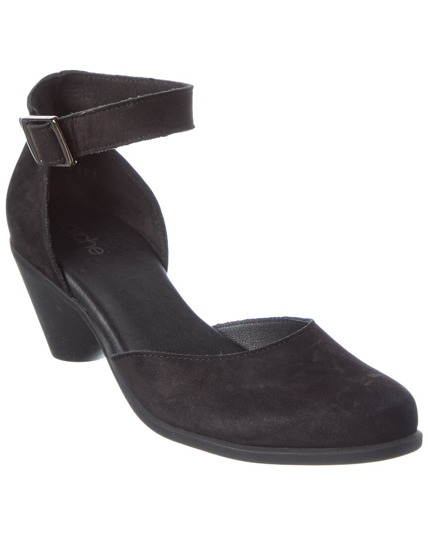 Arche Naokey Leather Pump In Black