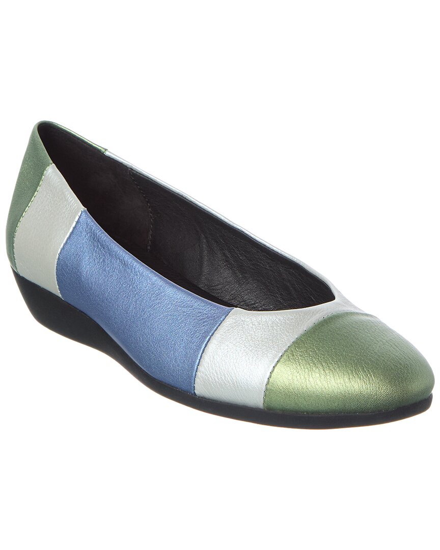 Arche Onyoko Leather Flat In Black